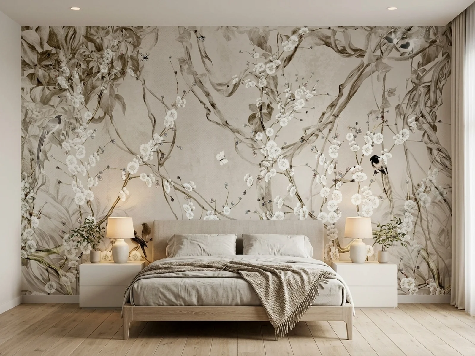 Blossoming Twigs Harmony u prostoru