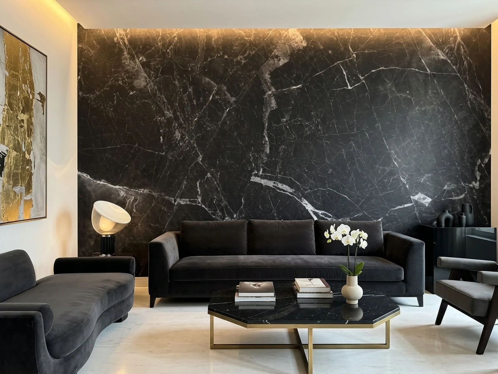 Dark Marble v prostoru