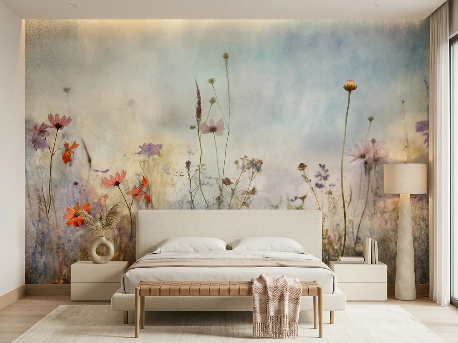 Delicate Wildflowers u prostoru