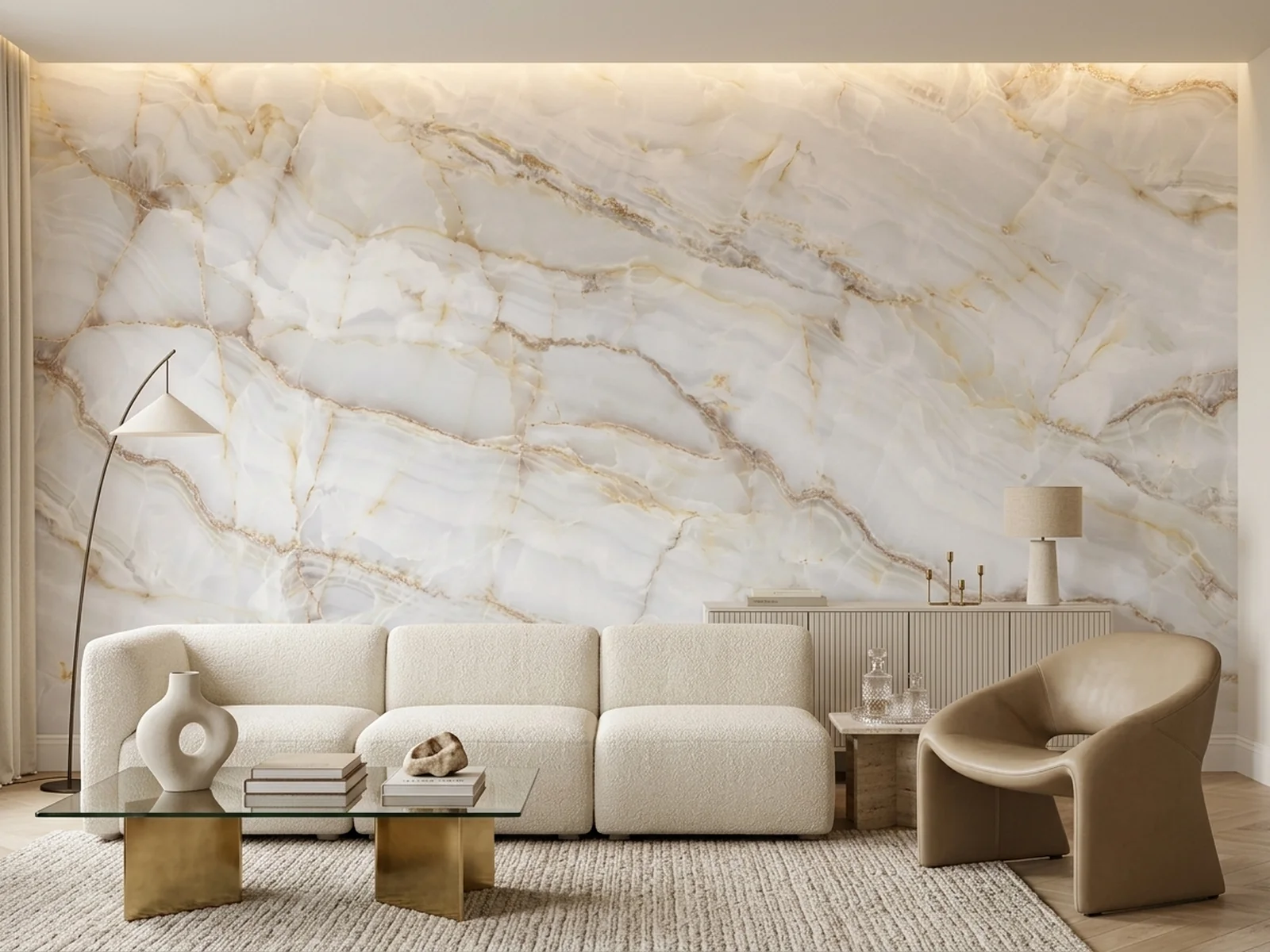 Elegant Marble Texture v prostoru