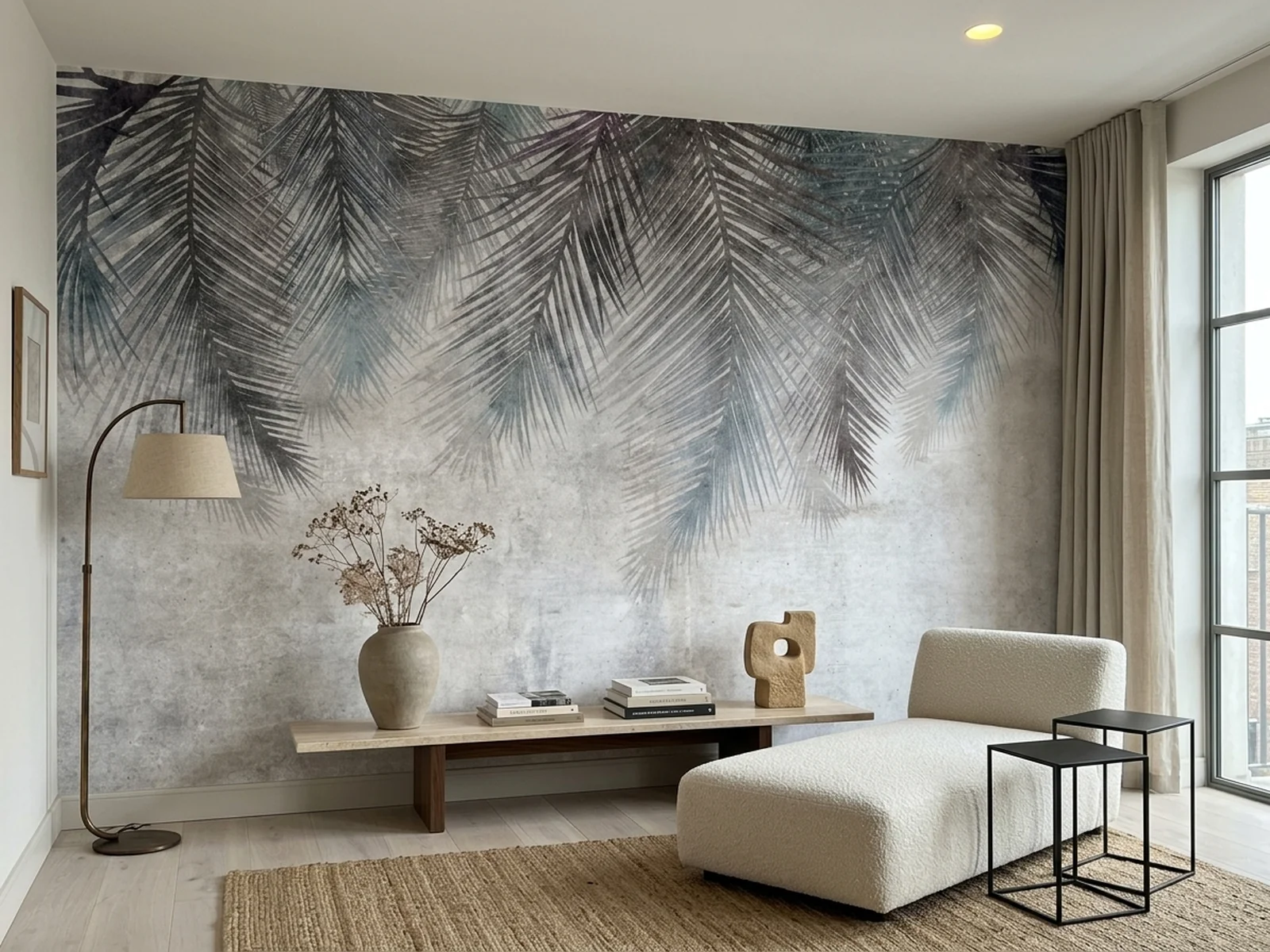 Ethereal Palm Art u prostoru