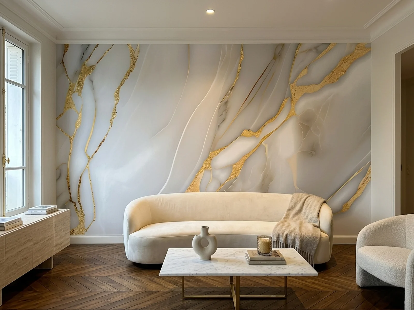 Gilded Marble v prostoru