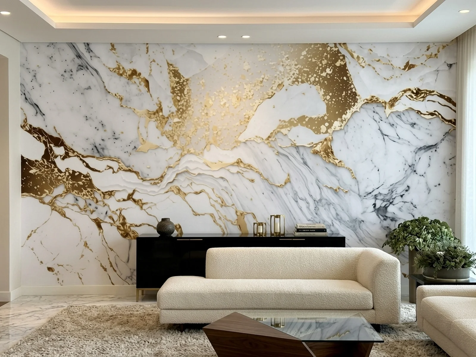 Golden Marble Elegance u prostoru