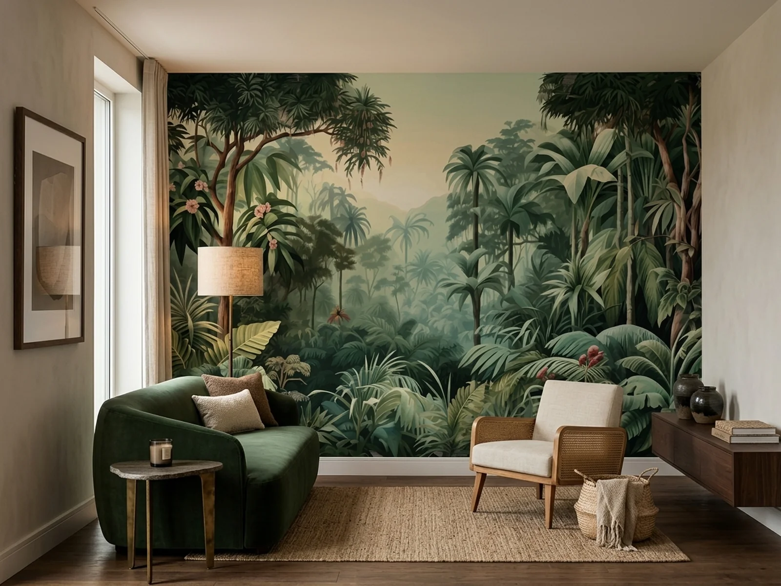 Lush Jungle Landscape