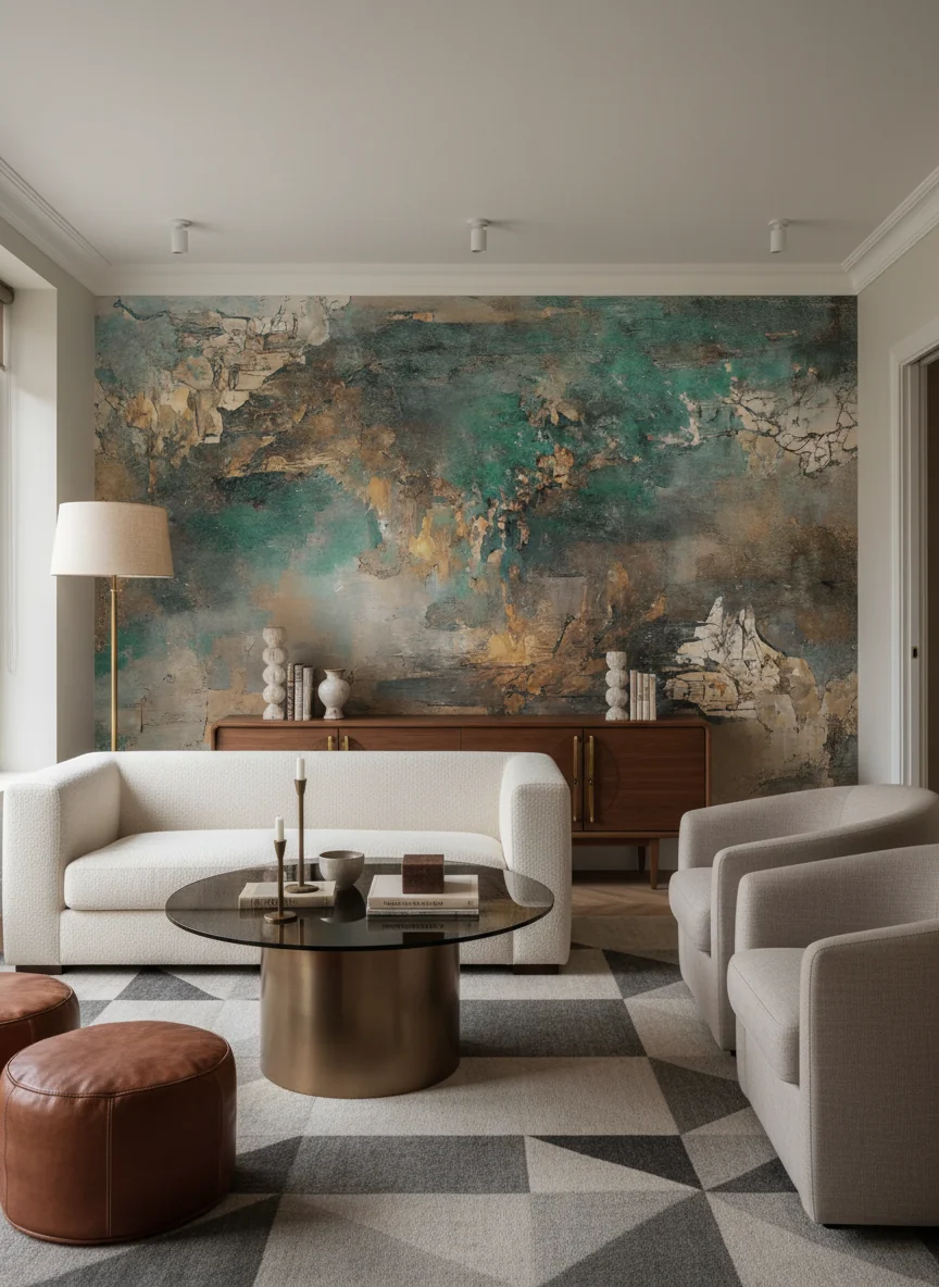 Abstract Earth Tones